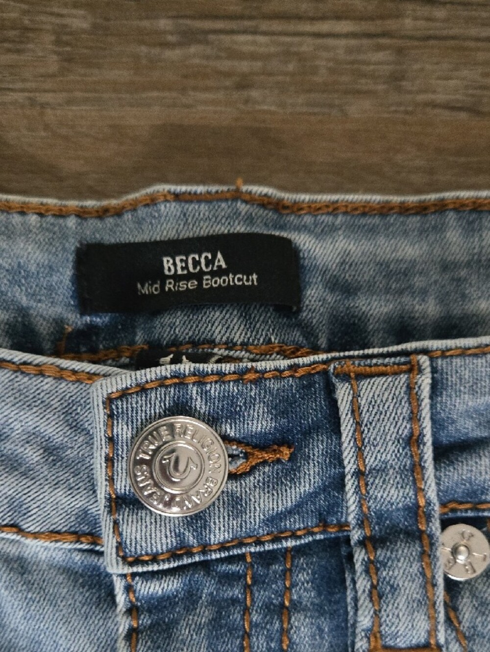 True Religion Light Blue Bootcut Jeans - Picture 6 of 11